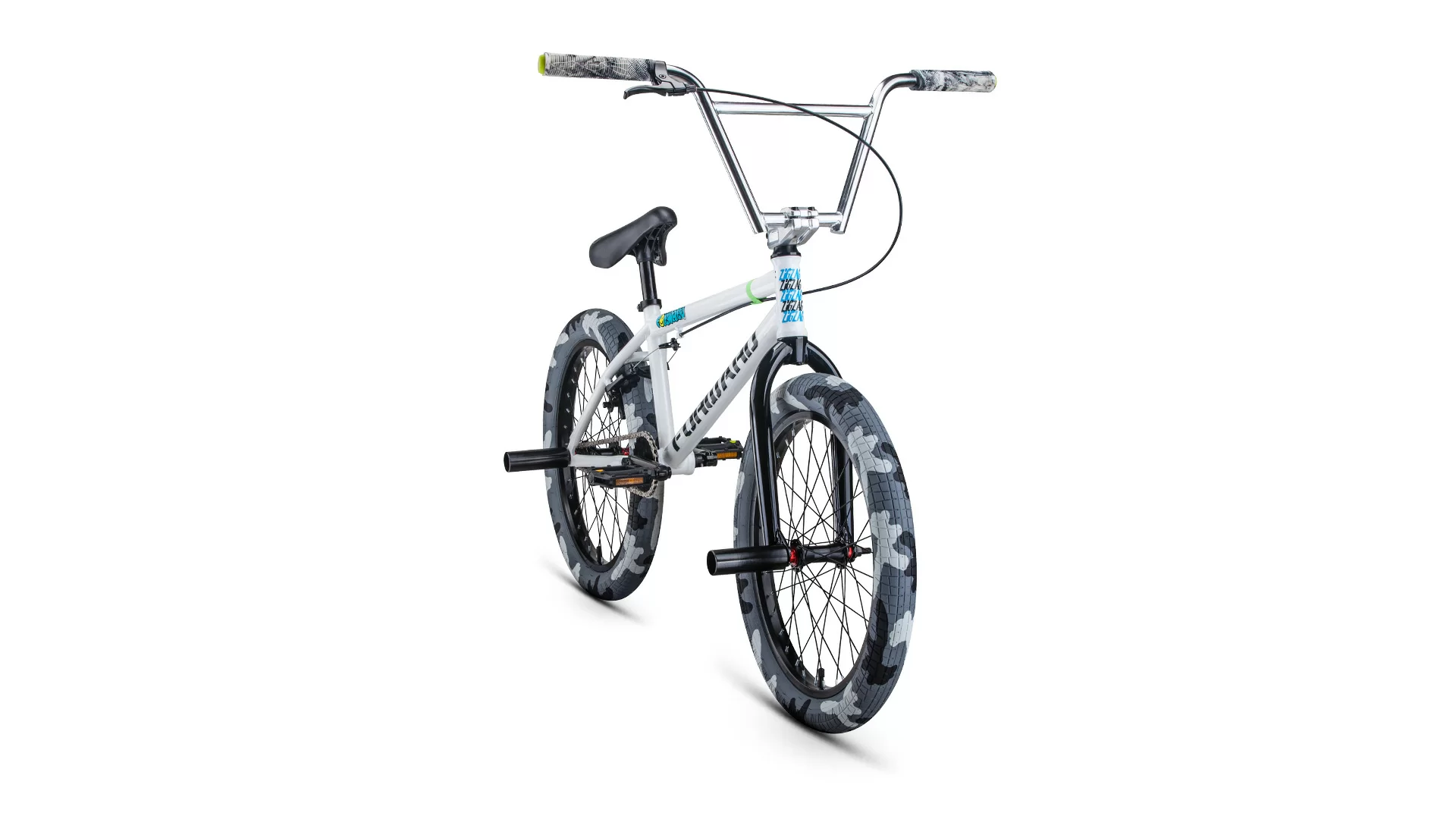 Реальное фото Велосипед Forward Zigzag 20 (2021) белый RBKW1XN01003 от магазина СпортСЕ