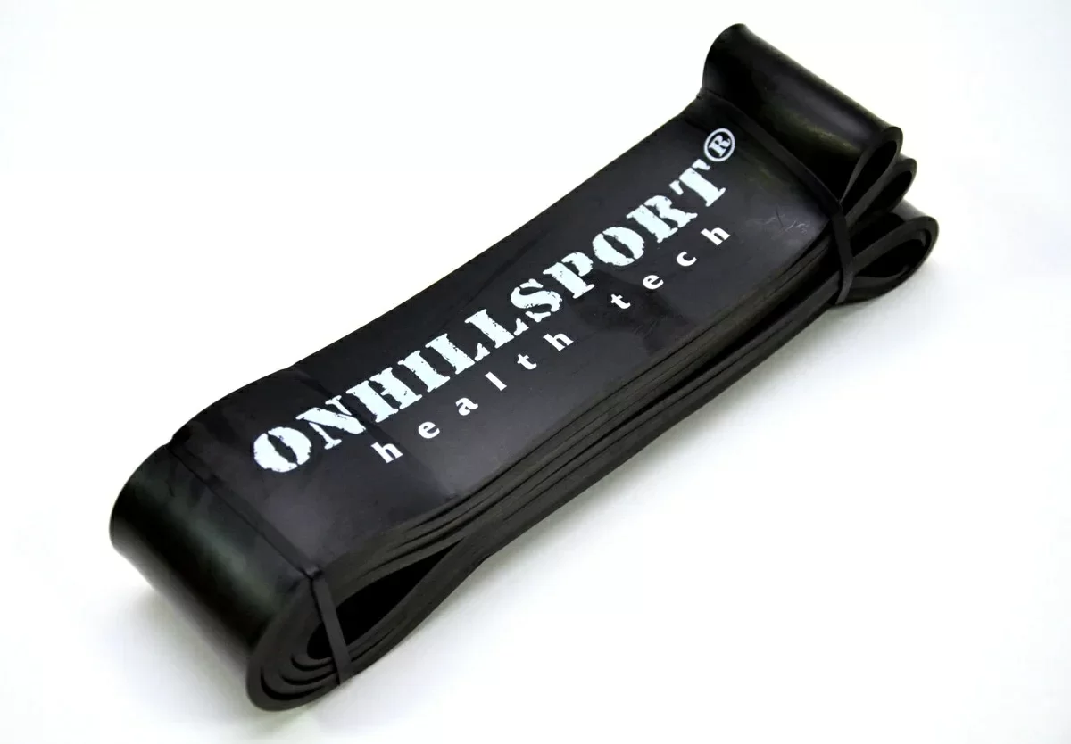 Реальное фото Эспандер петля латексная 208 * 6.3 * 0.45 см, 25-70 кг Onhillsport RP-05 от магазина СпортСЕ