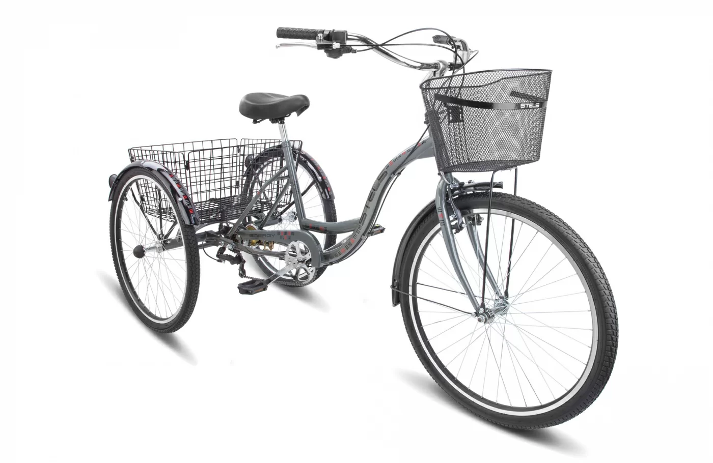 Реальное фото Велосипед Stels Energy-VI 26" (2021) хром V010 от магазина СпортСЕ