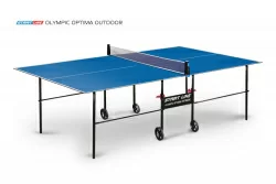 Теннисный стол Start Line Olympic Optima всепогодный с сеткой blue 6023-4