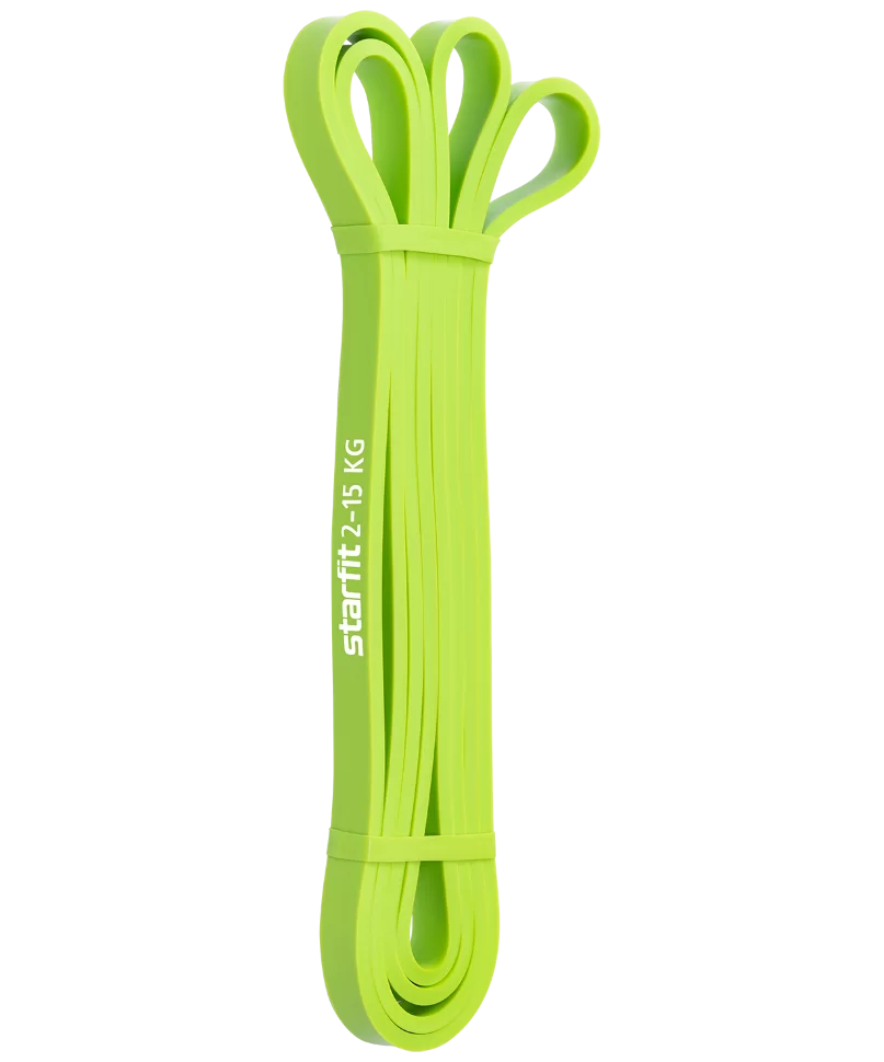 Реальное фото Эспандер ленточный StarFit ES-802 2-15 кг 208 х1,3см зеленый 16570 от магазина СпортСЕ