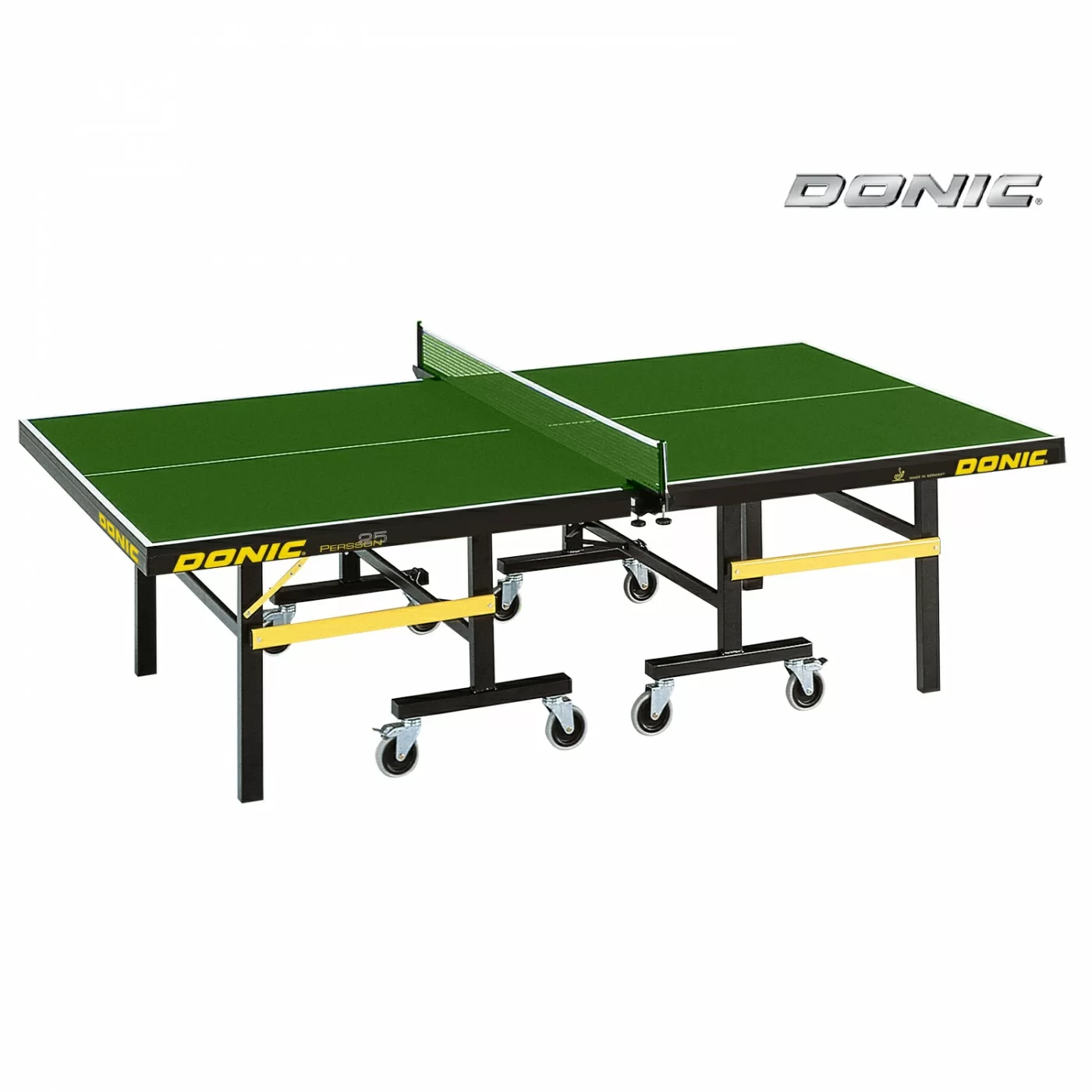 Реальное фото Теннисный стол DONIC PERSSON 25 GREEN (без сетки) 400220-G от магазина СпортСЕ