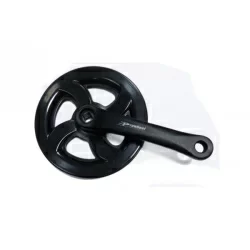 Система Prowheel PRO-Q36PP 36T 165 мм алюм. под квадрат 1ск. черный PRO-Q36PP-165