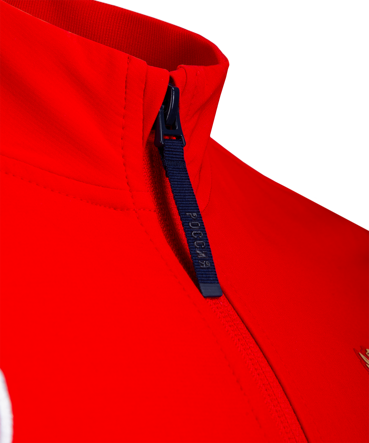 Реальное фото Куртка спортивная NATIONAL PerFormDRY Woven Jacket, красный от магазина СпортСЕ