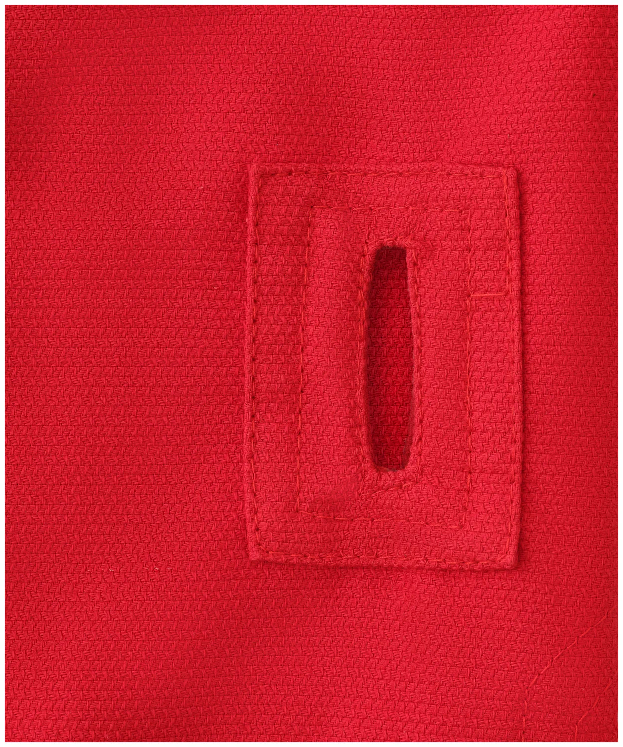 Реальное фото Куртка для самбо INSANESTART IN22-SJ300 красный, взрослый, хлопок от магазина СпортСЕ