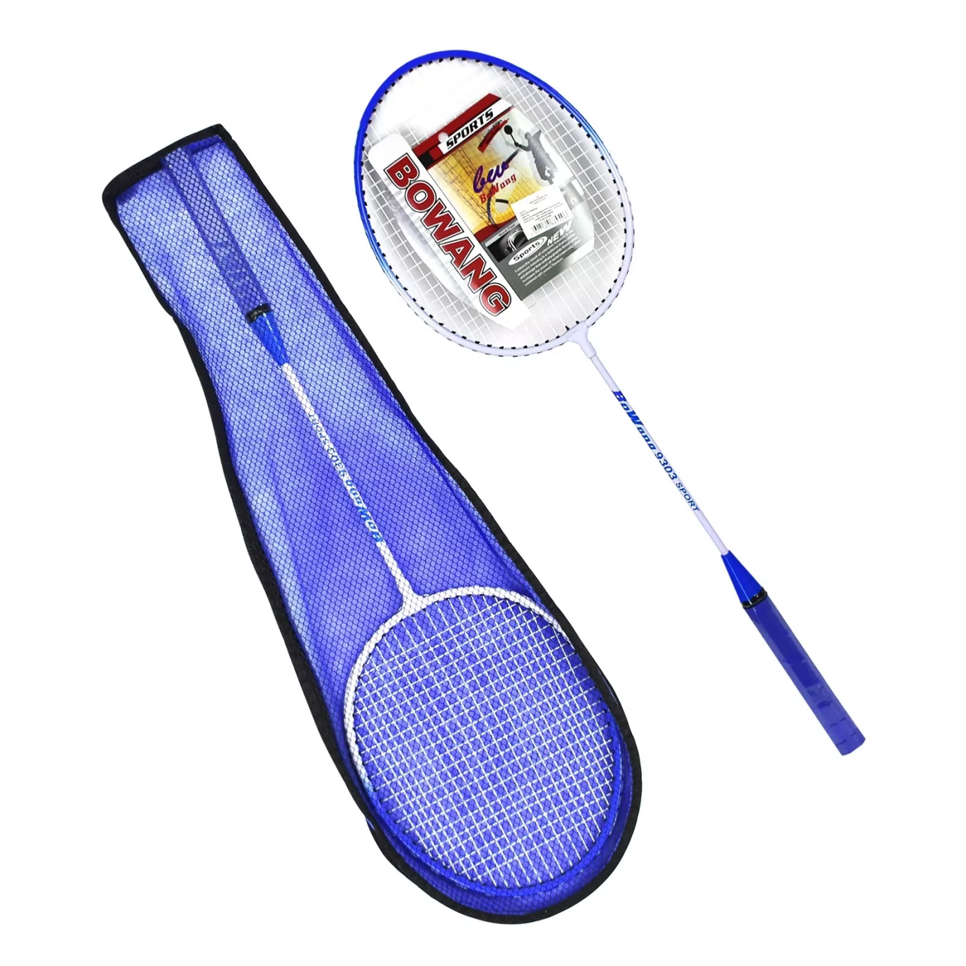 Реальное фото Набор для бадминтона Bowang 9303 Sport (2 ракетки+чехол-сетка) от магазина СпортСЕ