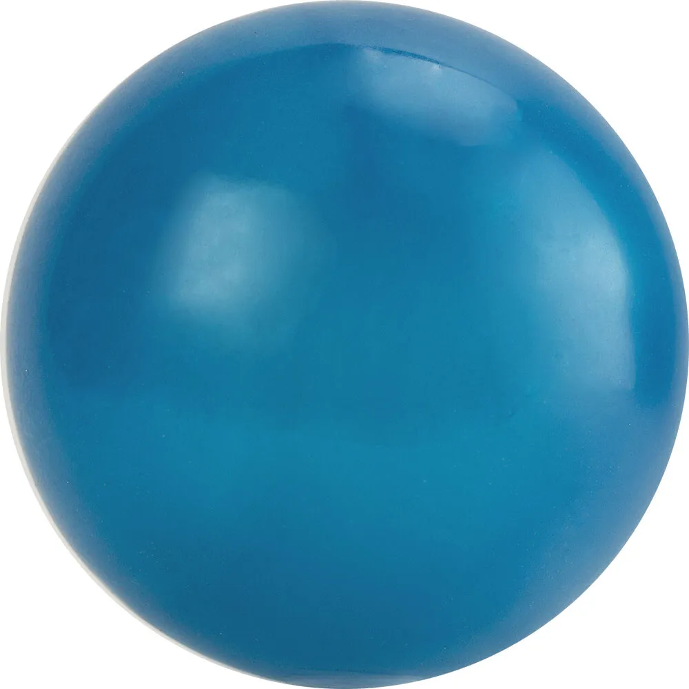 Реальное фото Мяч для художественной гимнастики 15 см AG-15-08 ПВХ синий от магазина СпортСЕ