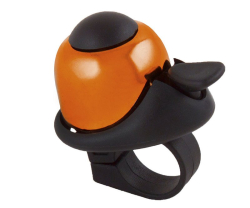 Звонок M-Wave алюм./пластик мини 36мм (на блистере) оранжевый 5-420147