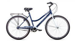 Велосипед Altair City 28 low 3.0 (2022) темно-синий/белый