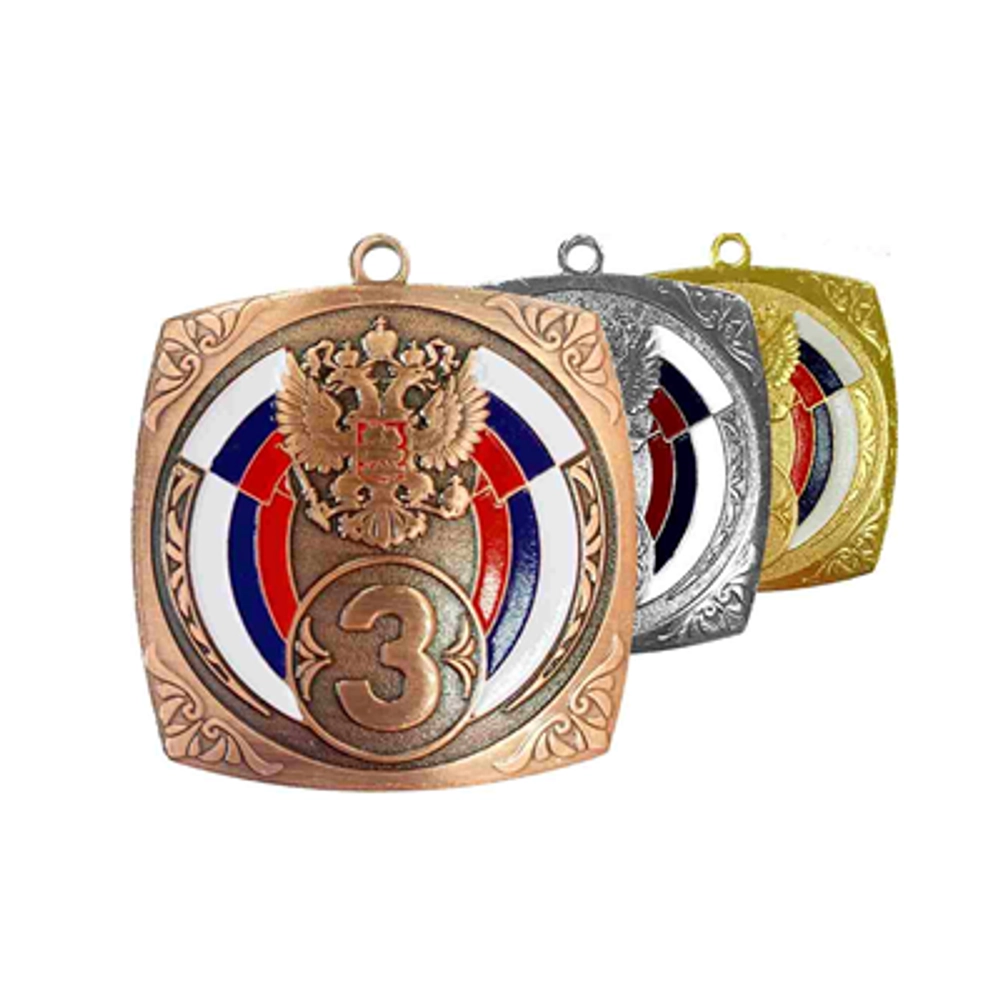 Реальное фото Медаль AT 501 Rus от магазина СпортСЕ
