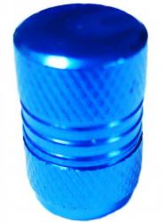Колпачок на ниппель 1A-17 алюминий бочка синий 1 шт УТ000002937