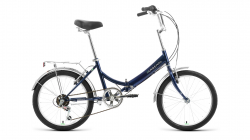 Велосипед Forward Arsenal 20 2.0 (2022) темно-синий/серый RBK22FW20535