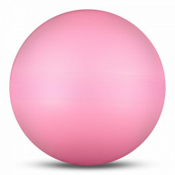 Мяч для художественной гимнастики 15 см 300 г Indigo металлик розовый IN315