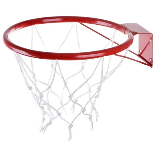 Реальное фото Кольцо баскетбольное №5 без упора с сеткой d=380 мм от магазина СпортСЕ
