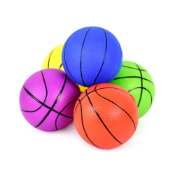 Мяч баскетбольный Cliff резиновый d-10см (4") PVC