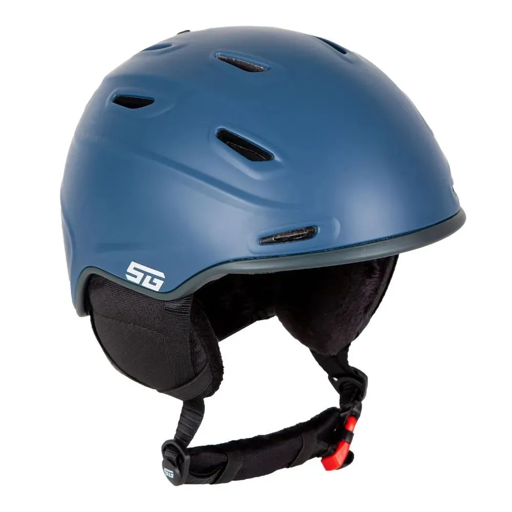Реальное фото Шлем STG HK004 зимний 58-61см синий Х112450 от магазина СпортСЕ