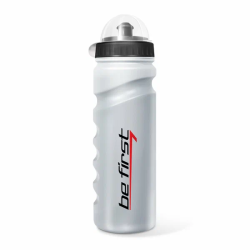 Бутылка для воды Be First 750 мл с крышкой,прозрачный 75- tr