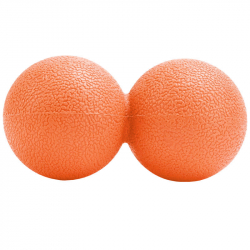 Мяч для МФР MFR-2 двойной 2х65мм оранжевый (D34411) 10019470