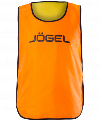 Манишка двухсторонняя Jögel Reversible Bib детский YM оранжевый/лаймовый УТ-00018757