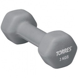 Гантель неопреновая 3 кг Torres PL50013