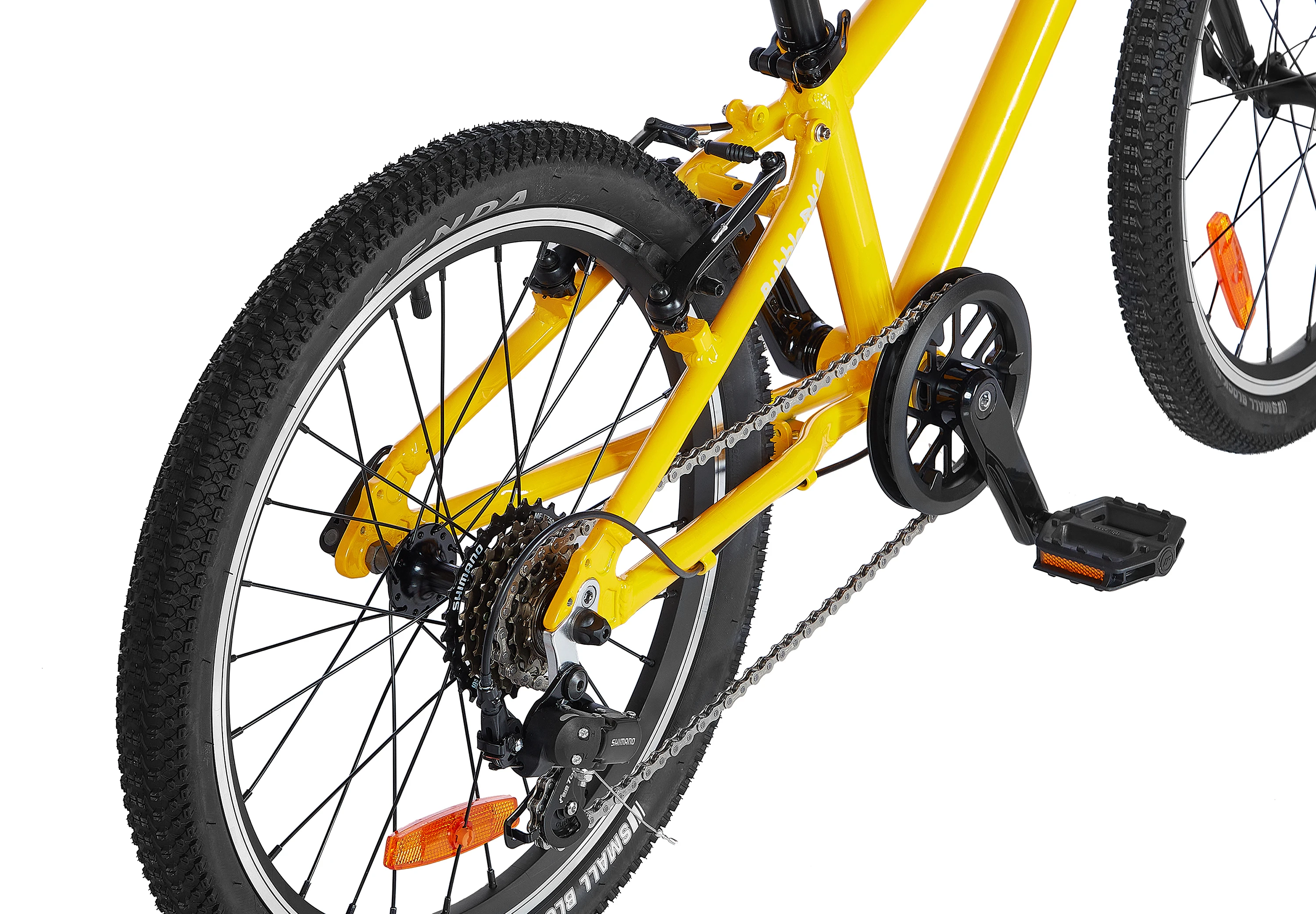 Реальное фото Велосипед Shulz Bubble 20 Race (yellow/желтый YS-702) 19b20R от магазина СпортСЕ