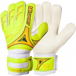 Перчатки вратарские 2K Sport Evolution neon-lemon/orange 124915
