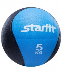 Медбол 5 кг StarFit Pro GB-702 синий УТ-00007303