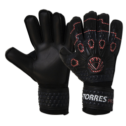 Перчатки вратарские Torres Pro черно-бело-красный FG05217