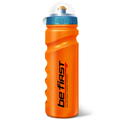 Бутылка для воды Be First 750 мл с крышкой, оранжевый 75-orange