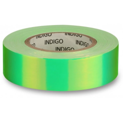 Обмотка для обруча 20 мм 14 м Indigo зеркальная Rainbow желтая IN151
