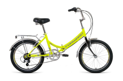 Велосипед Forward Arsenal 20 2.0 (2022) ярко-зеленый/темно-серый