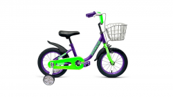 Велосипед Forward Barrio 16 (2020-2021) фиолетовый 1BKW1K1C1012