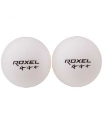 Мяч для настольного тенниса Roxel 3* Prime белый 6шт УТ-00015364
