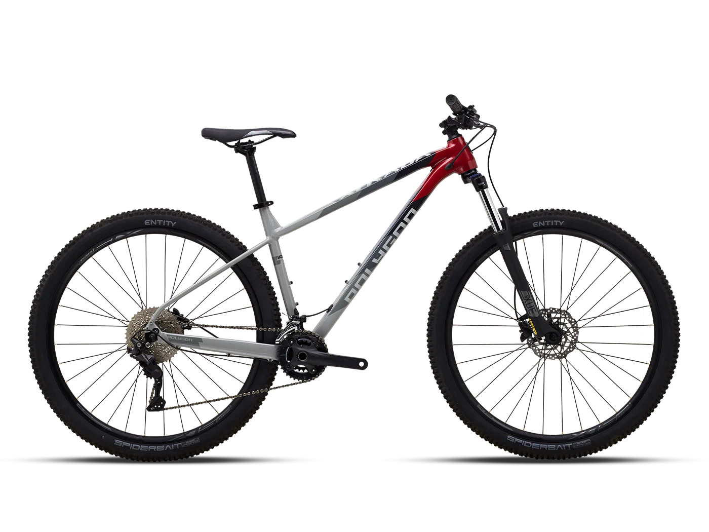 Реальное фото Велосипед Polygon Xtrada 5 29 red/gry AIBPX29XT5 от магазина СпортСЕ