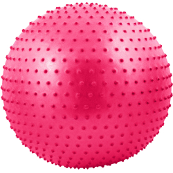 Мяч массажный 65 см FBM-65-6 Anti-Burst розовый 10018778