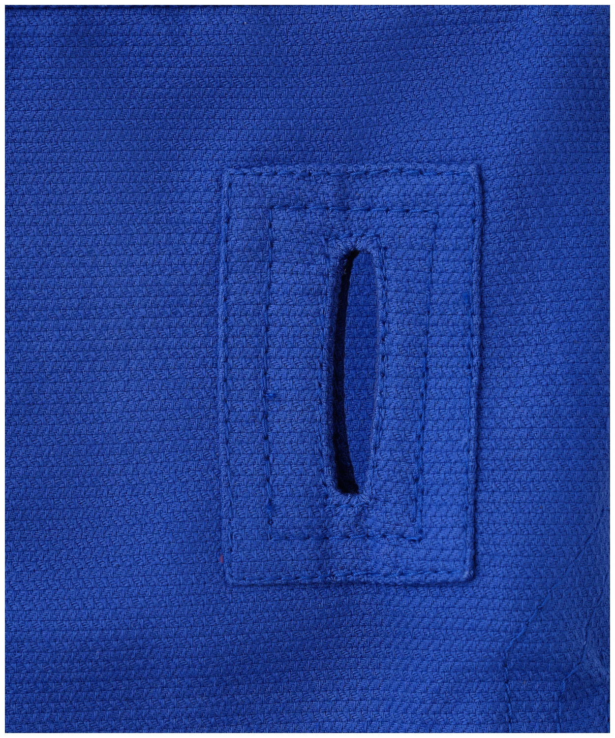 Реальное фото Куртка для самбо INSANESTART IN22-SJ300 синий, детский, хлопок от магазина СпортСЕ
